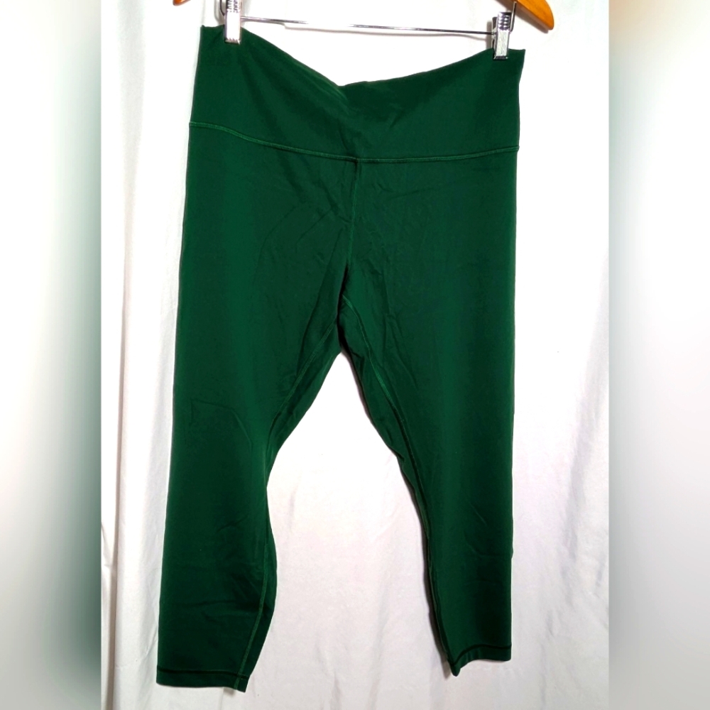 Women's Lululemon Wunder Train Highrise‎ 25" Everglade Green | Sz 16